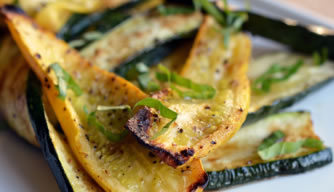 Eggplant or Zucchini - Broiled